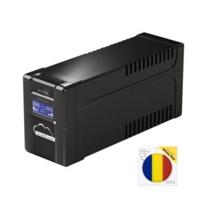 SilverCloud SafePC 650AVR USV-Paket, 360 W Leistung und Klebepad-Flagge im Lieferumfang enthalten