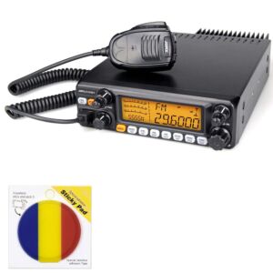 PNI Jopix AT-5555N II Amateurfunkstationspaket, AM, FM, SSB und Haftmarkierungsfahne enthalten