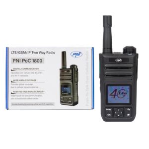 Tragbarer Radiosender PNI PoC 1800, GSM 4G LTE, Wi-Fi