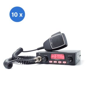 Box mit 10 Teilen CB TTi TCB-550 N Radiostation mit automatischer Dämpfung