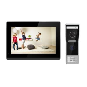 PNI VP8373 Smart Video Intercom mit 1 Monitor, 7 Zoll 1080p Touchscreen, WLAN, Tuya Mobile App, IP65, Autoslot