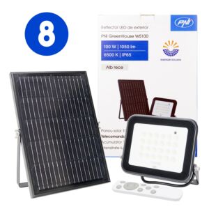 Bax mit 8 LED-Reflektoren PNI GreenHouse WS100