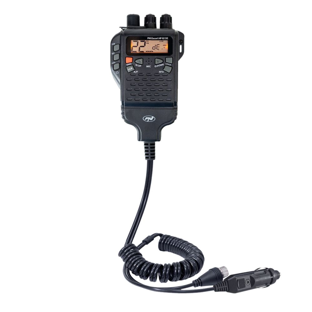PNI Escort HP 7120 CB Radio + Antenne PNI Extra 48 - Compacte 4W CB-set Voor Auto