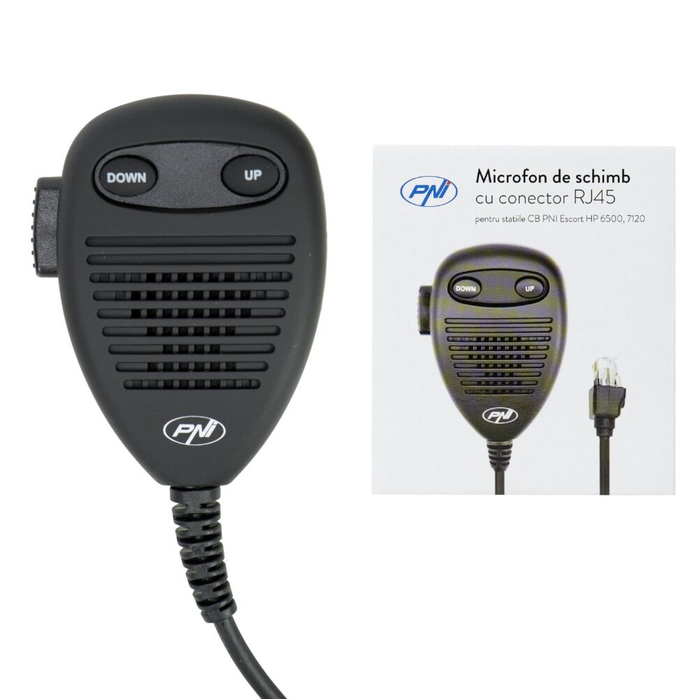PNI Escort HP 6500 PRO CB-Funkgerät – 4W, AM/FM, VOX, NRC, Für 12V, Mit Zigarettenanzünderstecker
