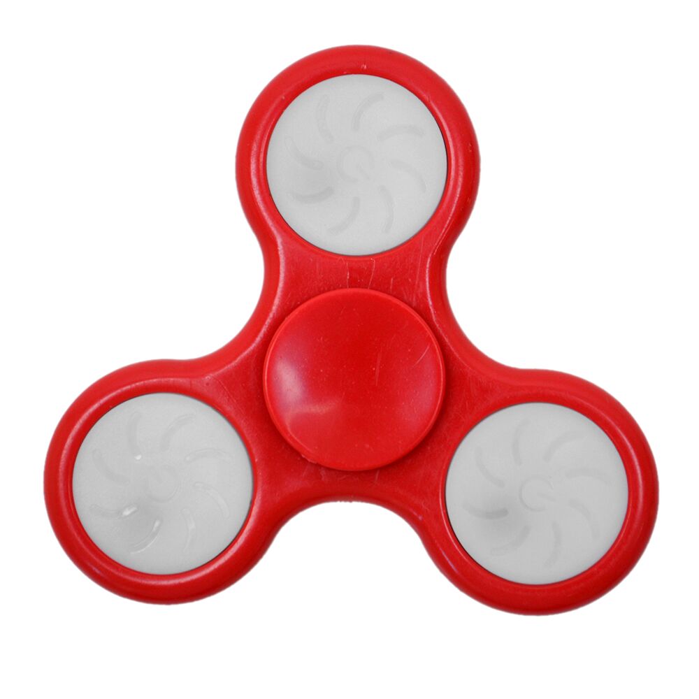 Spion Anti-Stress-Spinner PNI Speedy Red LED rote Farbe mit LED