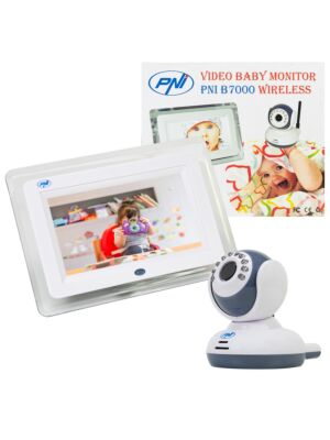 Video Babyphone PNI B7000 7 Zoll Wireless-Bildschirm