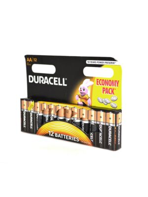 Duracell AA oder R6 Alkali-Batterie Code 81267246 12bc Blister