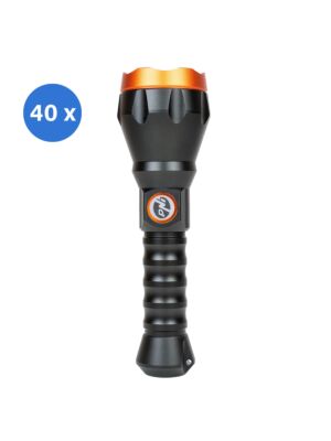 Schachtel mit 40 PNI Adventure F550 Kristall-LED-Taschenlampen