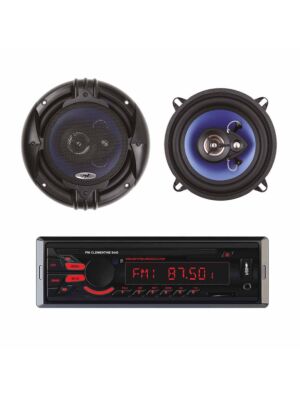 Radiopaket MP3 Car Player PNI Clementine 8440 4x45w + Koaxiale Autolautsprecher PNI HiFi650, 120W