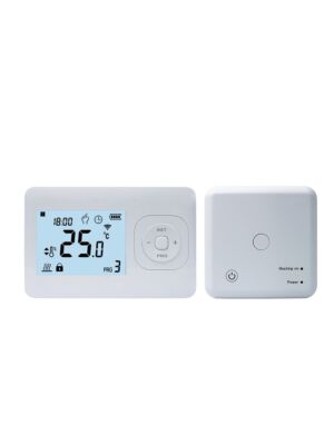 PNI CT62 Funk-Thermostat für Heizungsanlagen, beleuchtetes Display, Tagesprogramme