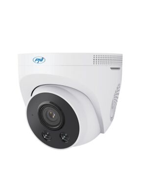 Videoüberwachungskamera PNI IP505J POE, 5MP, Kuppel, 2,8 mm, für den Außenbereich, weiß
