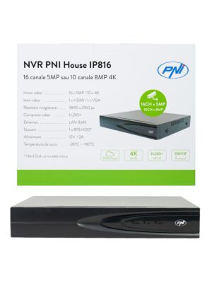 NVR PNI House IP816 mit 16 Kanälen