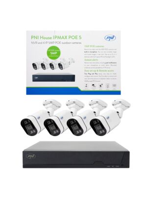 POE PNI House IPMAX POE 5 Videoüberwachungsset