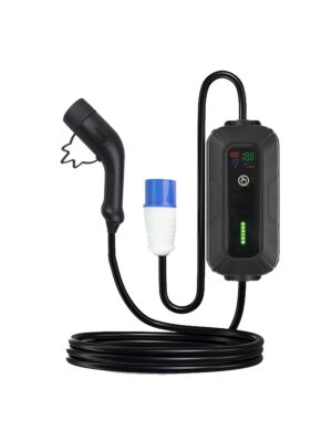 PNI KW7 32A, 7,4 kW tragbares Ladegerät für 230-V-Elektroautos