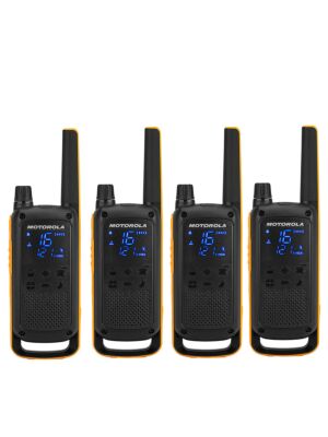 Portabler PMR-Radiosender Motorola TALKABOUT T82 Extreme Quad mit 4-tlg