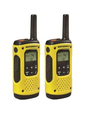 Tragbare PMR-Funkstation Motorola TLKR T92 H2O IP67 Set mit 2 Stück Gelb