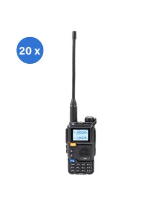 20-teilige tragbare VHF/UHF PNI P18UV-Radiostationsbox