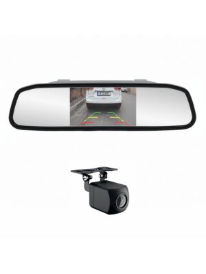 PNI Escort P20 Drahtloses Einparksystem mit 4,3-Zoll-Fahrzeugdisplay im Rückspiegel und Kamera