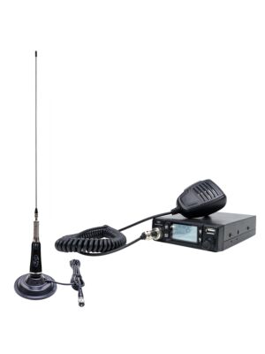CB PNI Escort HP 9700 USB-Radiosenderpaket und CB PNI LED 2000 Antenne mit Magnetfuß