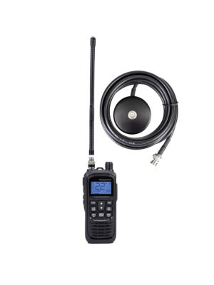 Tragbares CB-Funkgerät-Set PNI Escort HP 92, Multistandard, 4 W, 12–24 V, AM/FM mit BNC-Magnetfuß