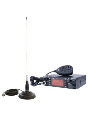 CB PNI ESCORT ESCORT HP 9001 PRO ASQ Radiosender-Kit + CB PNI ML145 Antenne mit 145 / PL Magnet