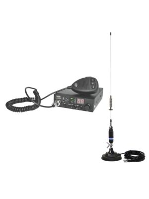 CB PNI ESCORT HP 8000L ASQ-Funkstation + CB PNI S75-Antenne mit Magnet