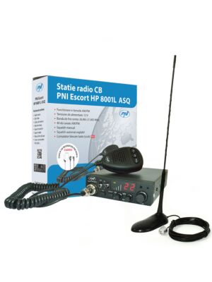 Kit CB CBI ESCORT HP 8001L ASQ + Köpfe HS81L + CB PNI Extra 45 Magnetantenne