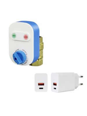 PNI SV160 Smart Water Valve und CHG300 PNI Netzteilpaket