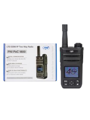 Tragbarer Radiosender PNI PoC 1800, GSM 4G LTE, Wi-Fi