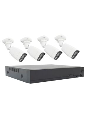 Videoüberwachungsset PNI House POE154 5MP - NVR und 4 Außenkameras