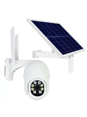 Videoüberwachungskamera mit Photovoltaik-Solarpanel