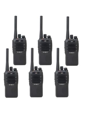 Packung mit 6 tragbaren PNI PMR-Radiosendern