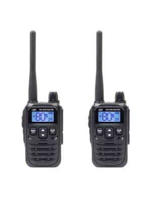 Kit mit 2 tragbaren Radiosendern PNI PMR