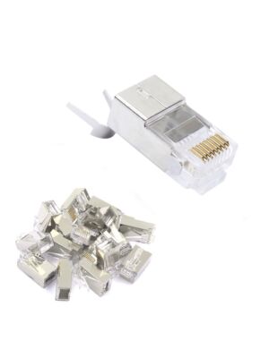 PNI RJ45-Buchse für Cat7 S / FTP-Kabelsatz mit 10