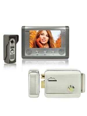 SilverCloud House 715-Videoschnittstellenkit mit 7-Zoll-LCD-Bildschirm und Yala-Elektromagnetismus SilverCloud YR300