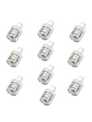 Set mit 10 Stück PNI PL259 Buchse auf SMA-Stecker