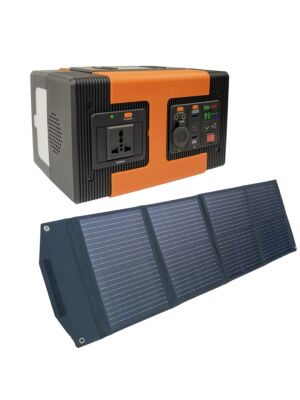 Kraftwerk PNI GreenHouse SP606 42Ah 537,6Wh 600W mit 80W Solarpanel