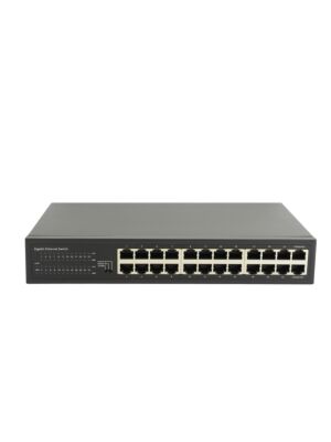 Switch PNI SW024 mit 24 Ports 10/100 Mbit/s, Metallgehäuse