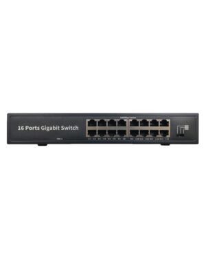 Switch PNI SW216, 16 x 10/100/1000 Mbit/s, Gigabit, Metallgehäuse