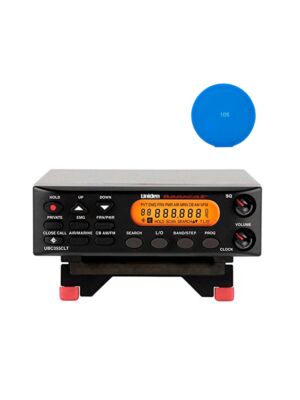 Uniden UBC355CLT Desktop-Funkscanner-Kit + blaues Klebepad als Geschenk