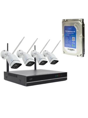 PNI House WiFi660 NVR mit PNI 1 TB Festplatte