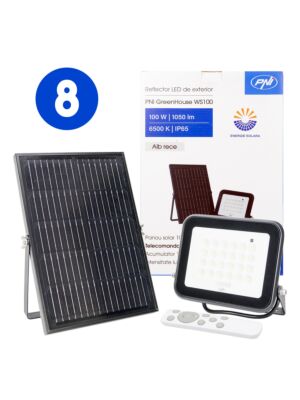 Bax mit 8 LED-Reflektoren PNI GreenHouse WS100