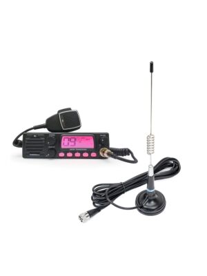 CB TTi TCB-900 EVO Radiosender-Kit + PNI ML29 CB-Antenne, Länge 34 cm