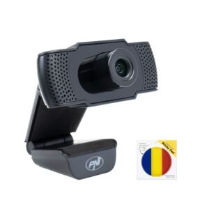 PNI CW1850 Full HD 1080P 2MP Webcam-Paket, USB, Clip-on und Sticky Flag Pad enthalten