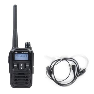 Paket Tragbares Funkgerät PNI DMR R45 digital und analog, 446 MHz + Headset mit Mikrofon PNI HS84