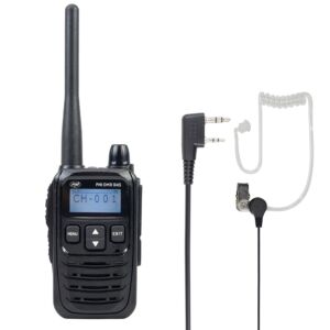 Paket Tragbares Funkgerät PNI DMR R45 digital und analog, 446 MHz + Headset mit Mikrofon PNI HS84