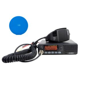 UKW-Radiosender-Kit PNI Alinco DR-B185HE 144-145,955 MHz, 500 Kanäle, DMTF, Scan, 12 V + Geschenk-Klebepad Blau