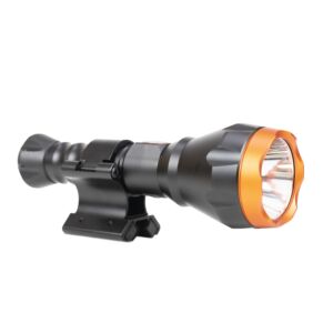 PNI Adventure F550 Crystal LED-Taschenlampe, 10W und PNI FLM33 magnetische Halterung