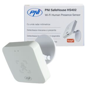 Anwesenheitssensor PNI SafeHouse HS402 Wi-Fi SafeHouse HS402, mit Millimeterwellenradar, 10 m Reichweite, erkennt die Bewegung und Anwesenheit von Personen.