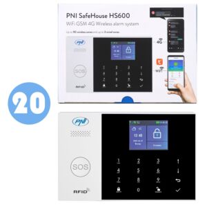 Box mit 20 Stück PNI-Funkalarmsystem